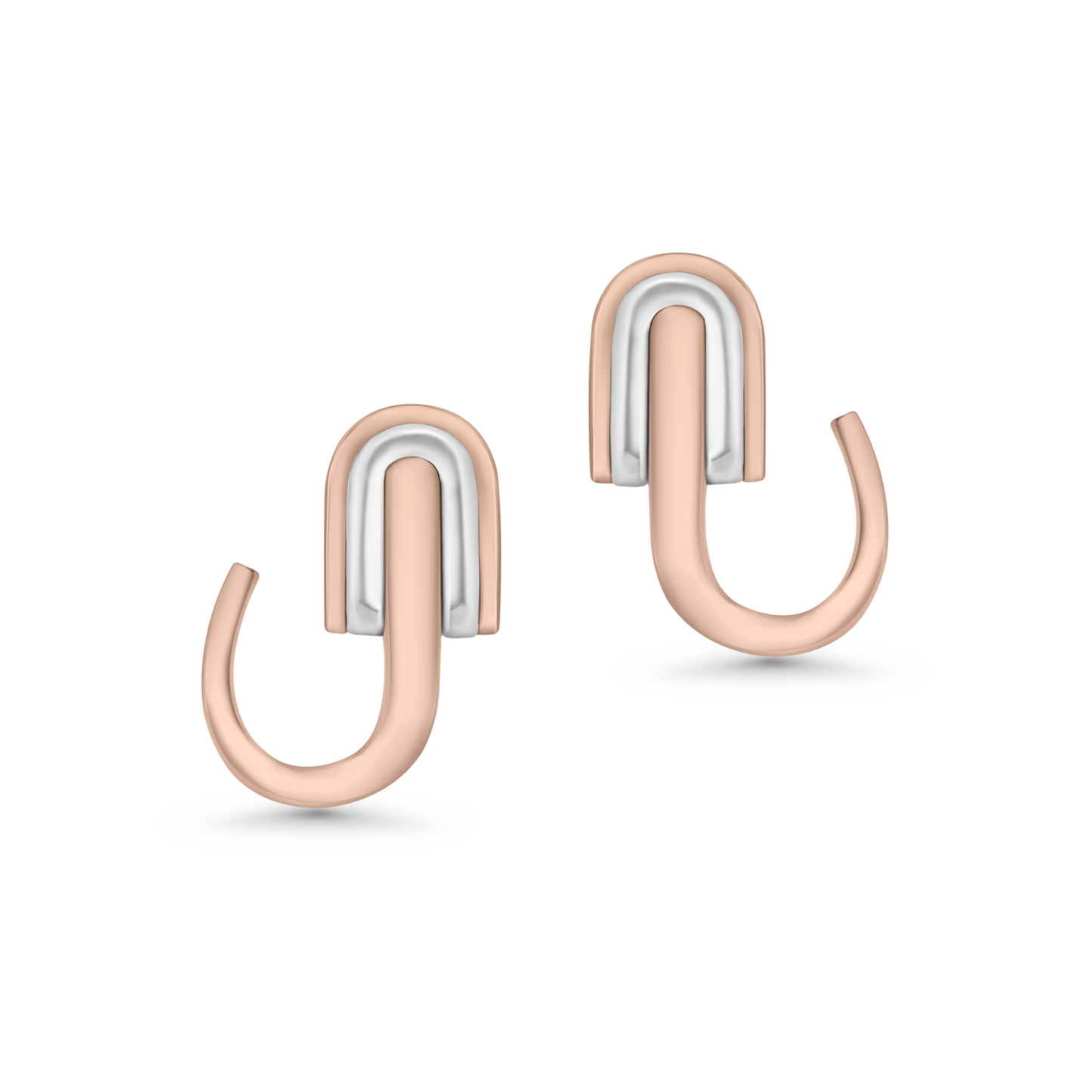 U Huggie Earrings