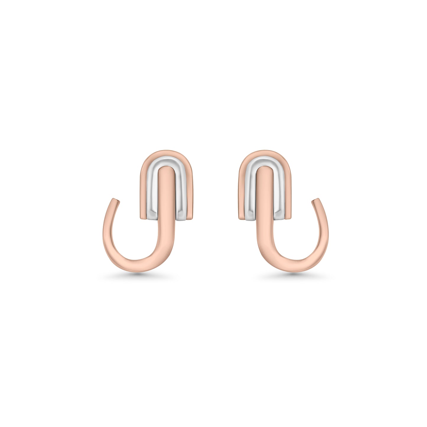 U Huggie Earrings