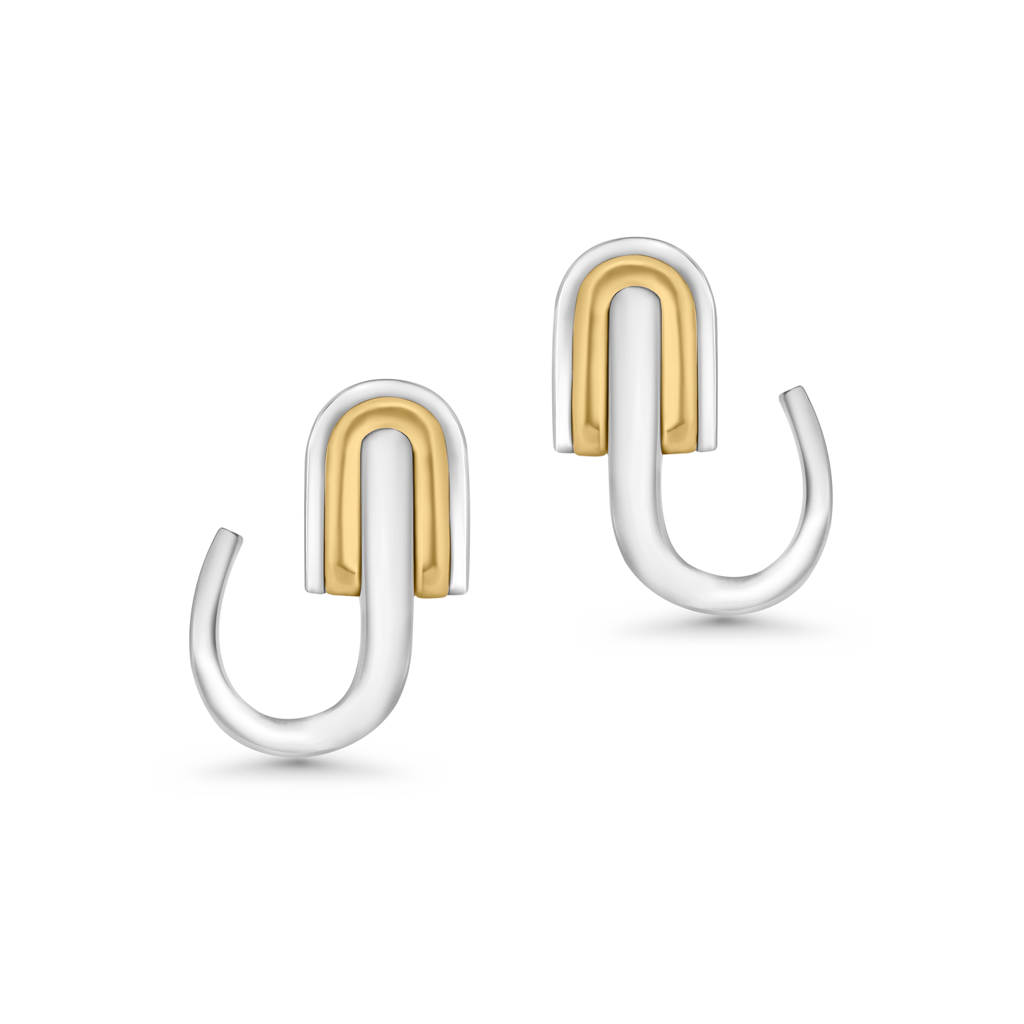 U Huggie Earrings