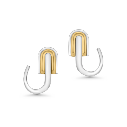 U Huggie Earrings