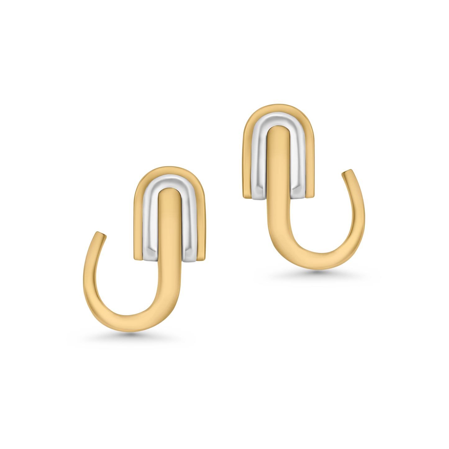 U Huggie Earrings