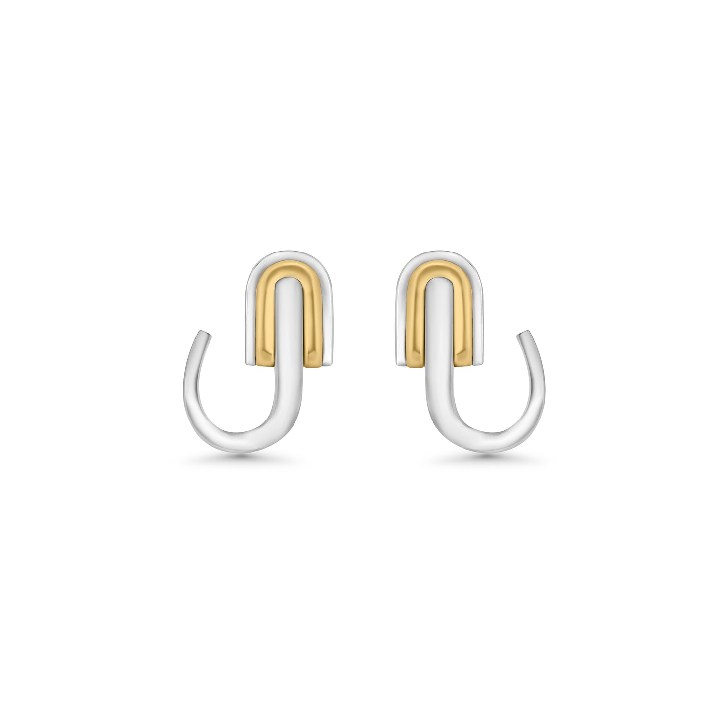 U Huggie Earrings