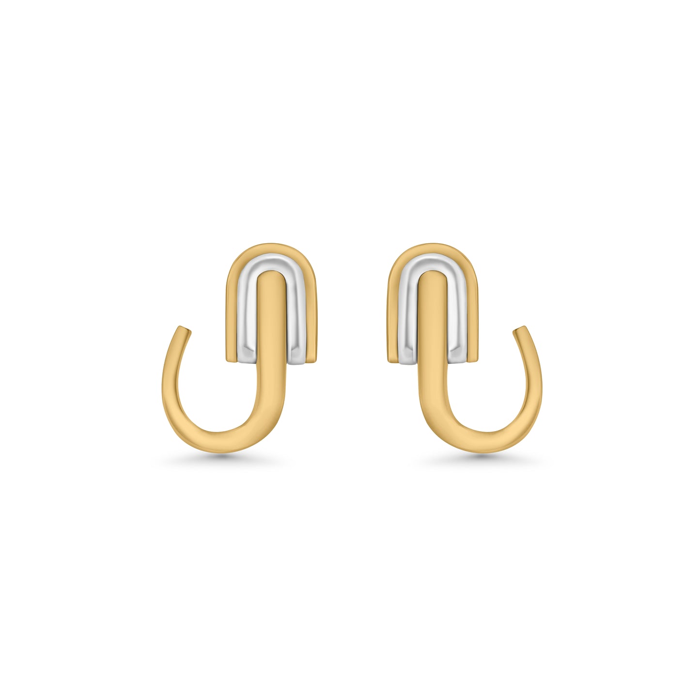 U Huggie Earrings