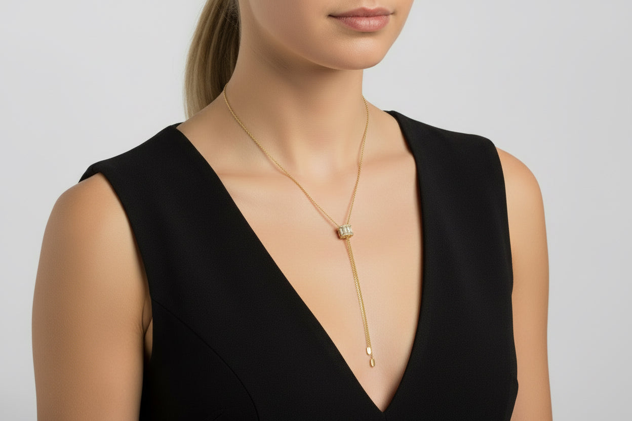 U Tie Necklace