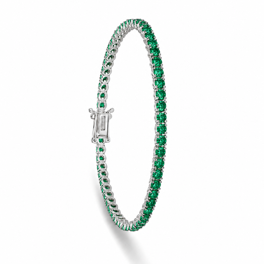 Emerald Tennis Bracelet