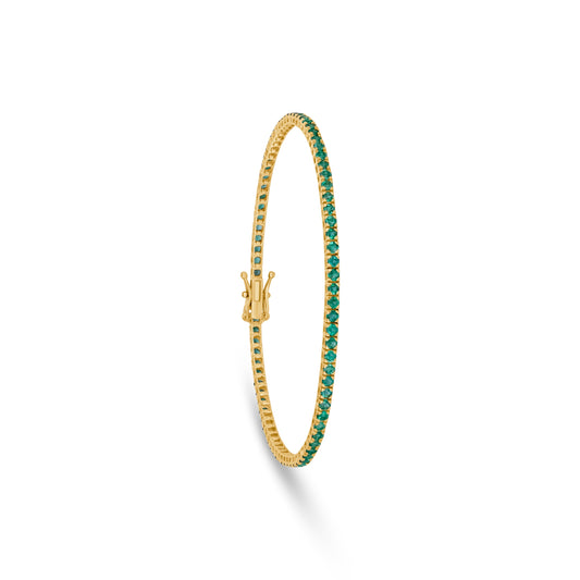 Emerald Tennis Bracelet