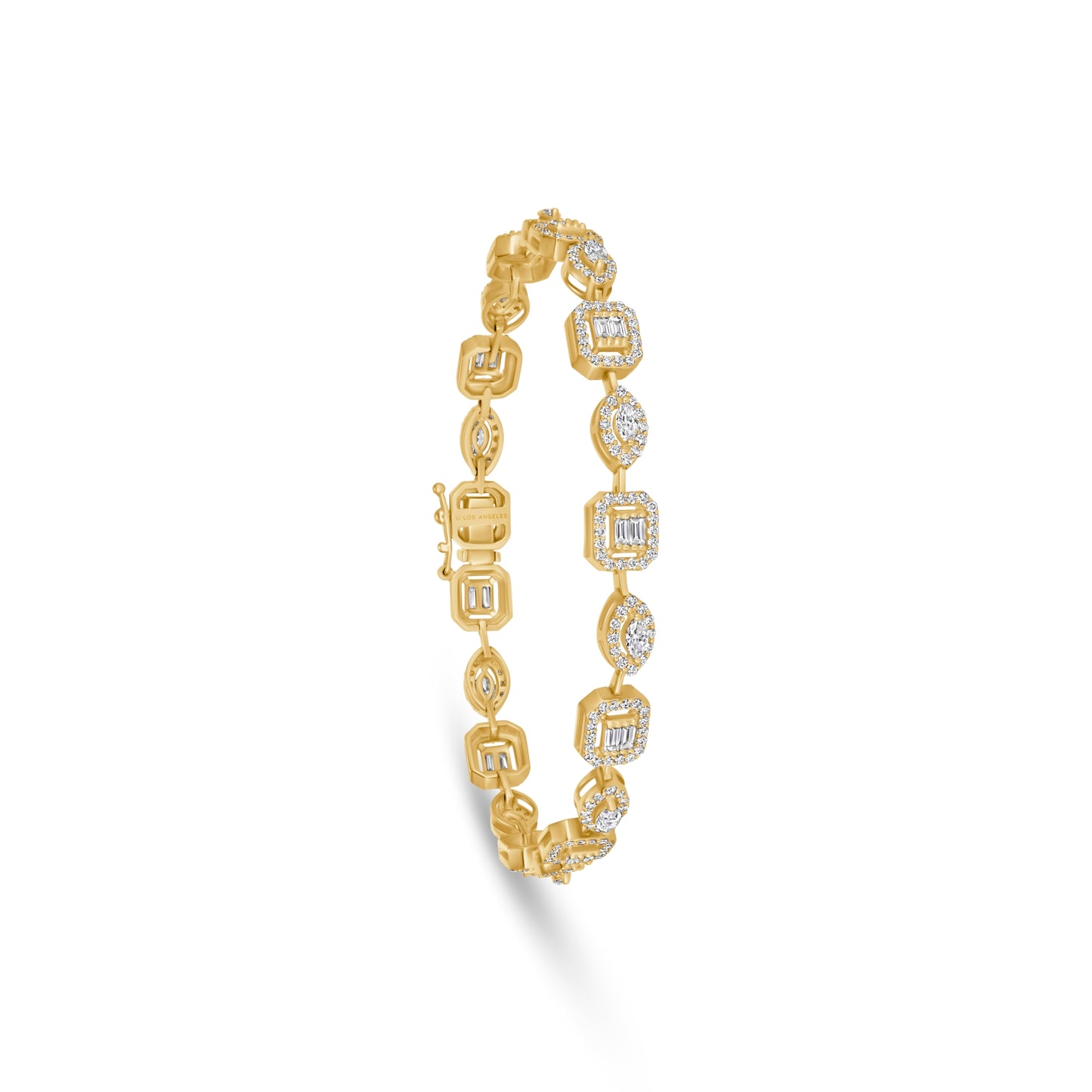 Mixed Shape Tennis Bracelet
