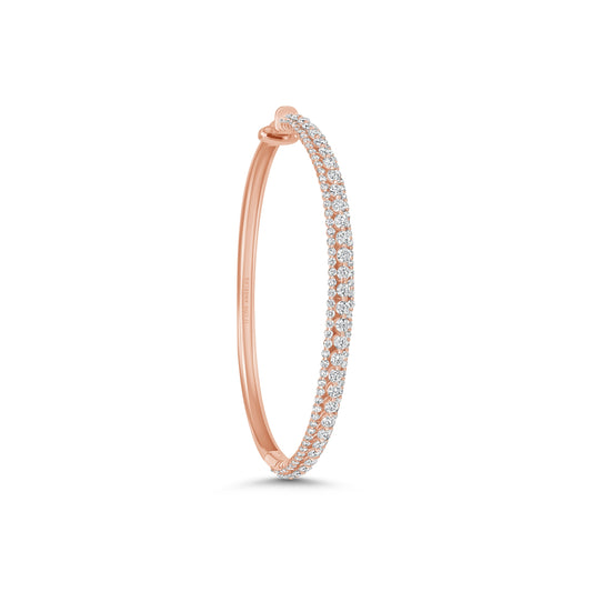 Diamond Multi Linear Bangle