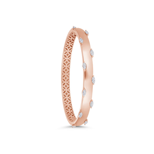 Marquise Diamond Bangle