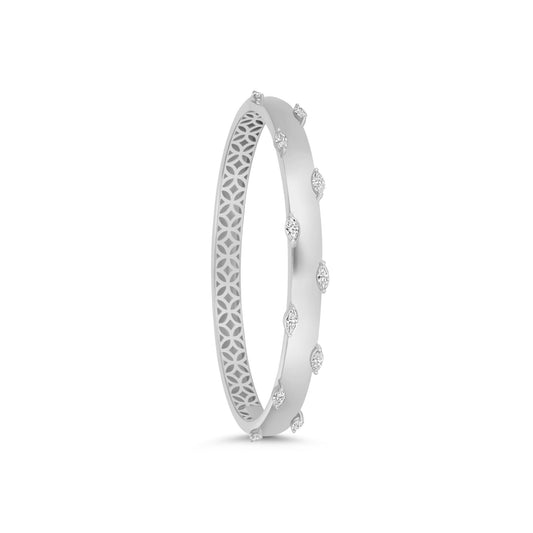 Marquise Diamond Bangle