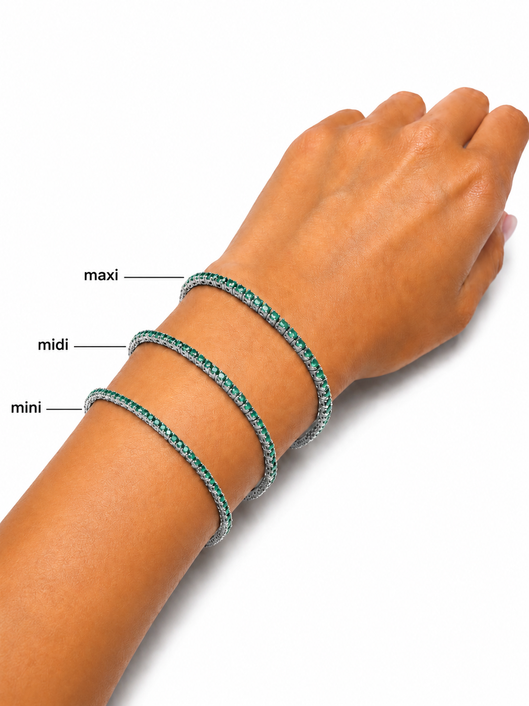 Emerald Tennis Bracelet