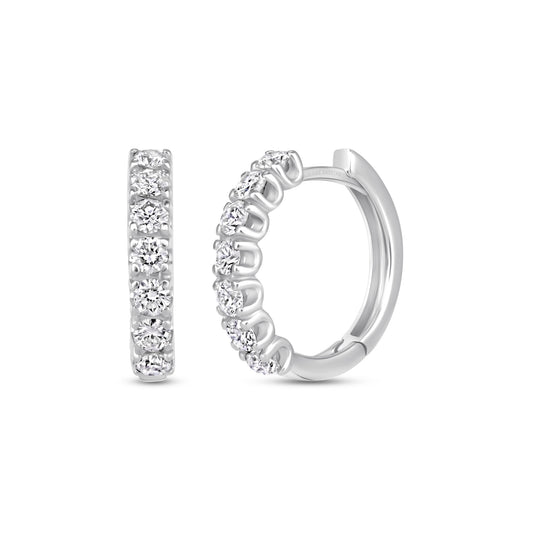 Diamond Mini Hoops