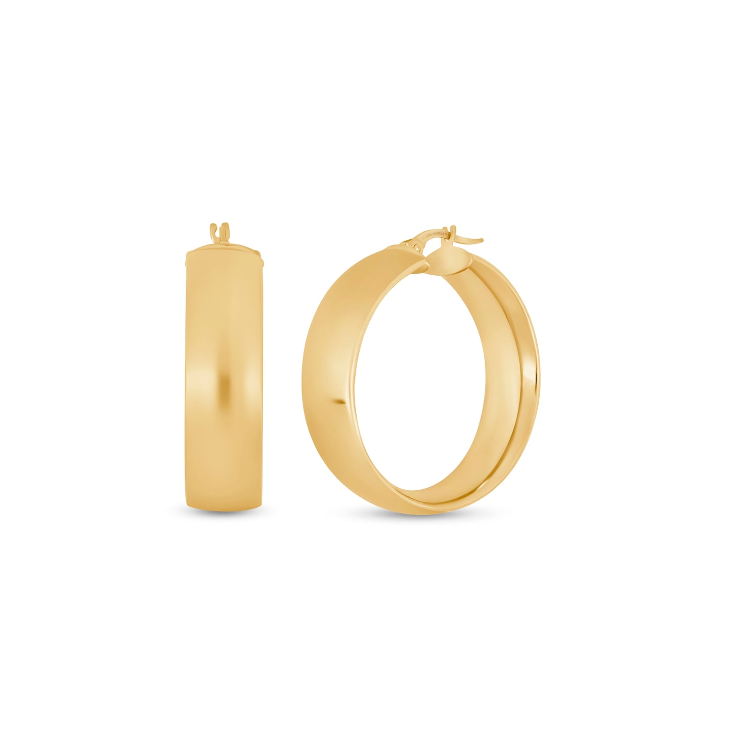 Chunky Gold Hoops