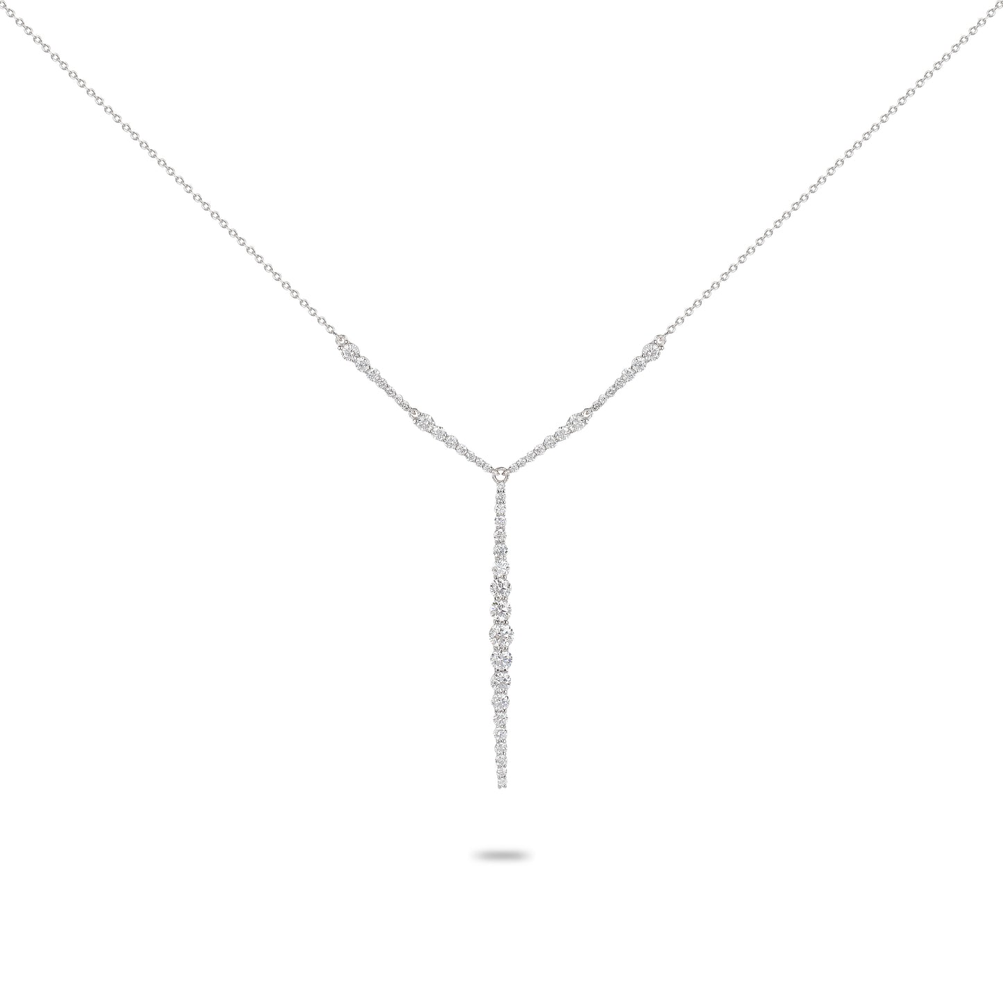 Diamond Lariat Necklace