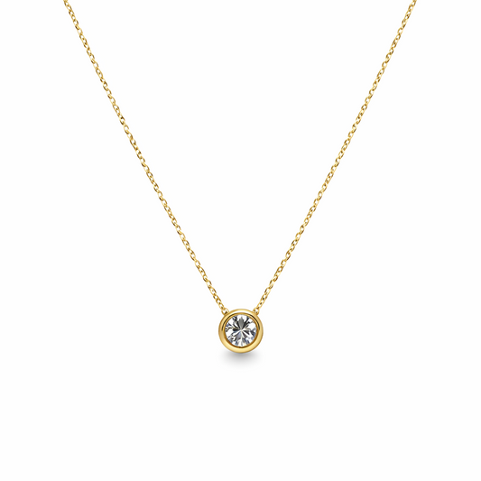 Round Bezel Pendant