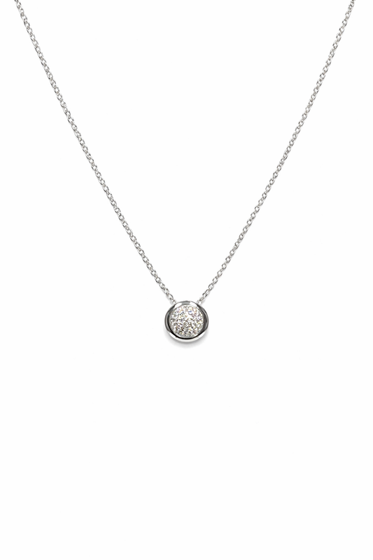 Round Pave Pendant