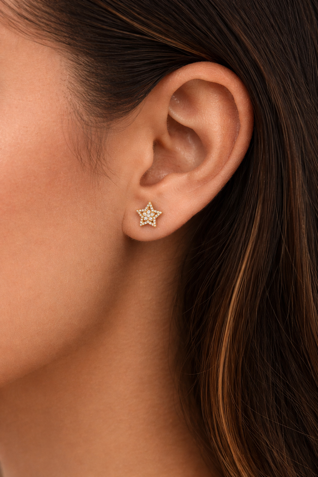 Diamond Star Studs