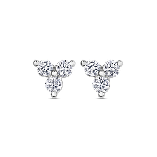 Trio Diamond Studs