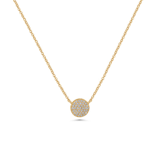 Pave Pendant Necklace