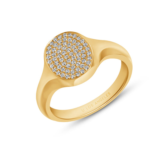 Diamond Signet Ring