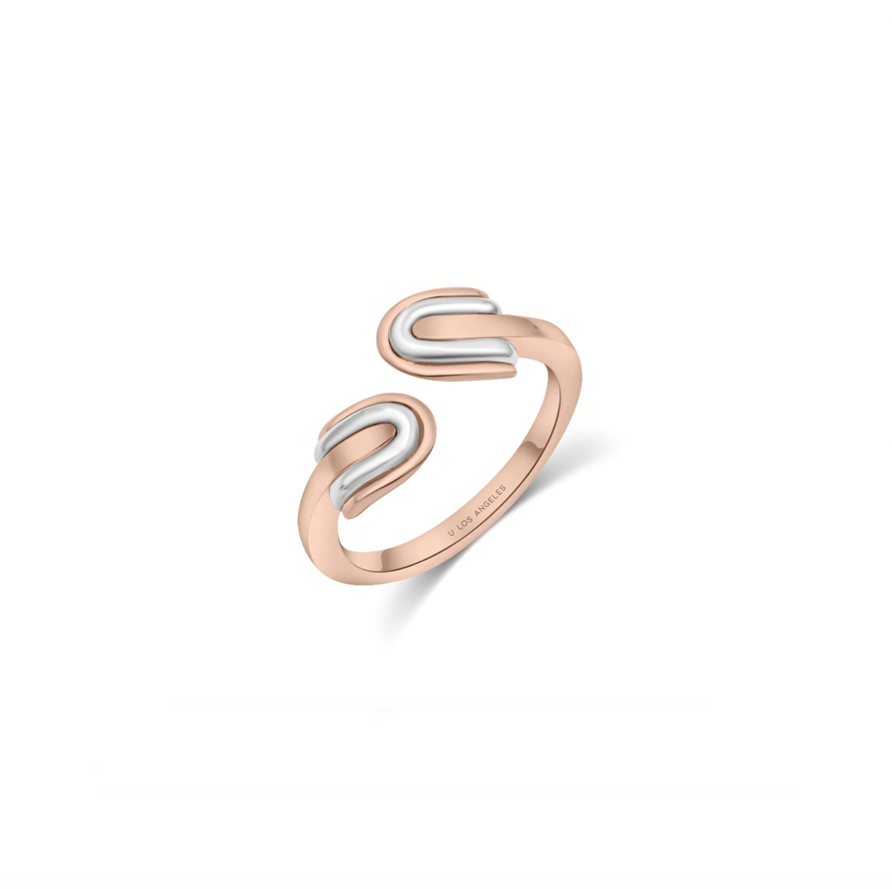 U Duo Twisted Ring