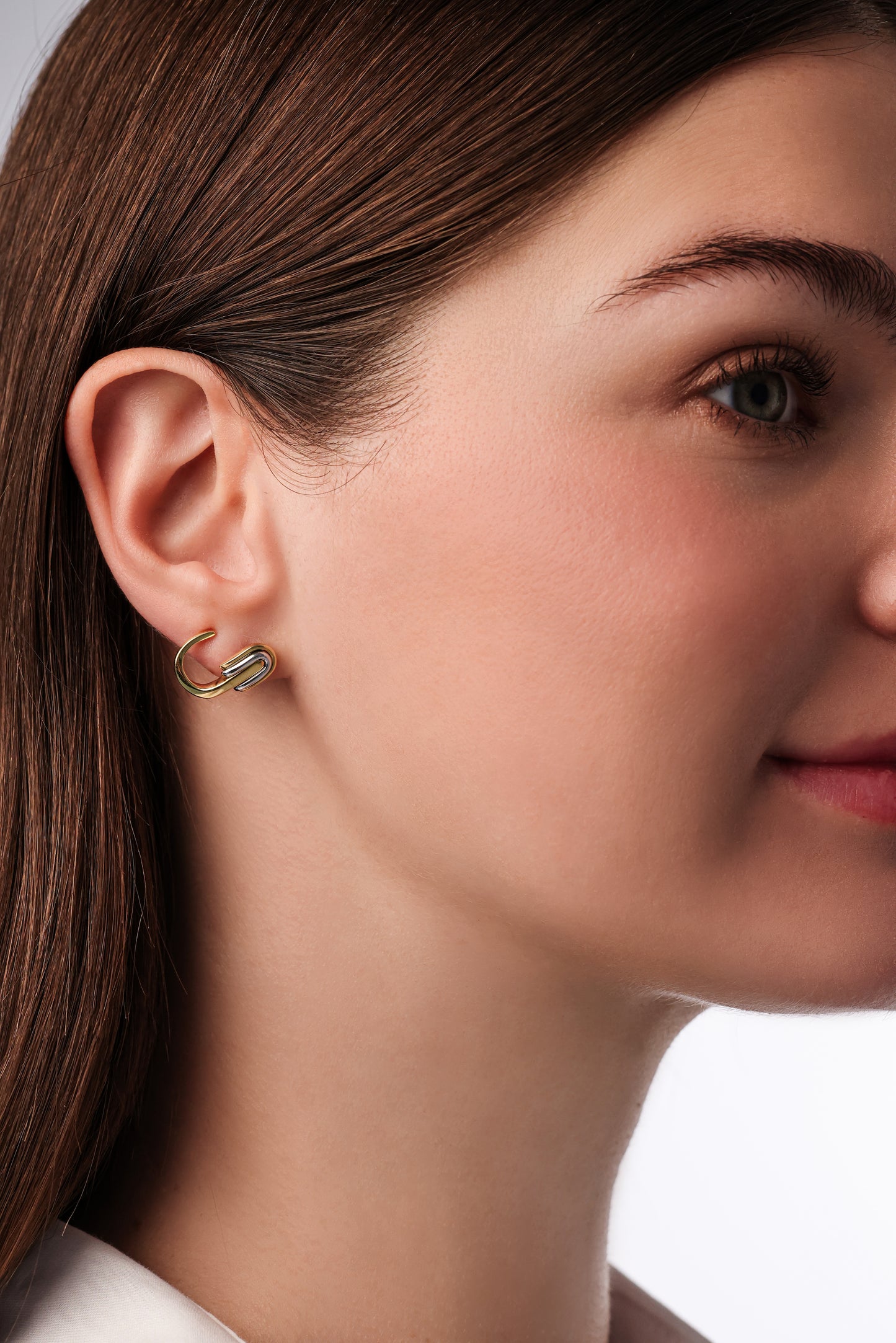 U Huggie Earrings