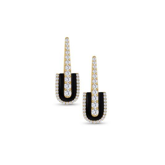 U Drop Earrings