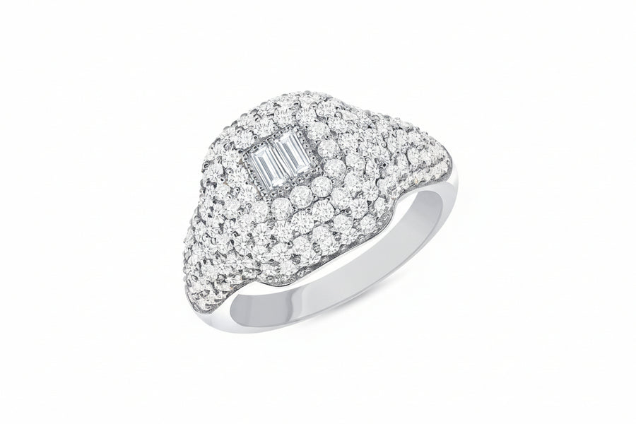 Diamond Signet Ring