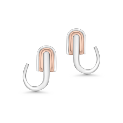 U Huggie Earrings