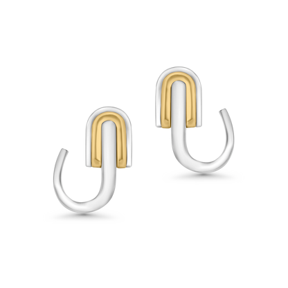 U Huggie Earrings