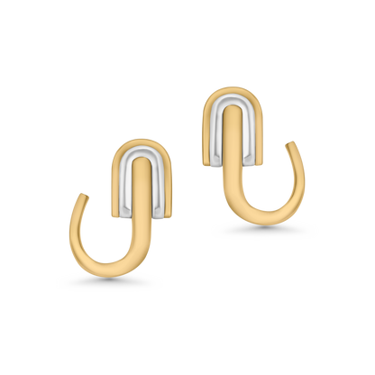U Huggie Earrings
