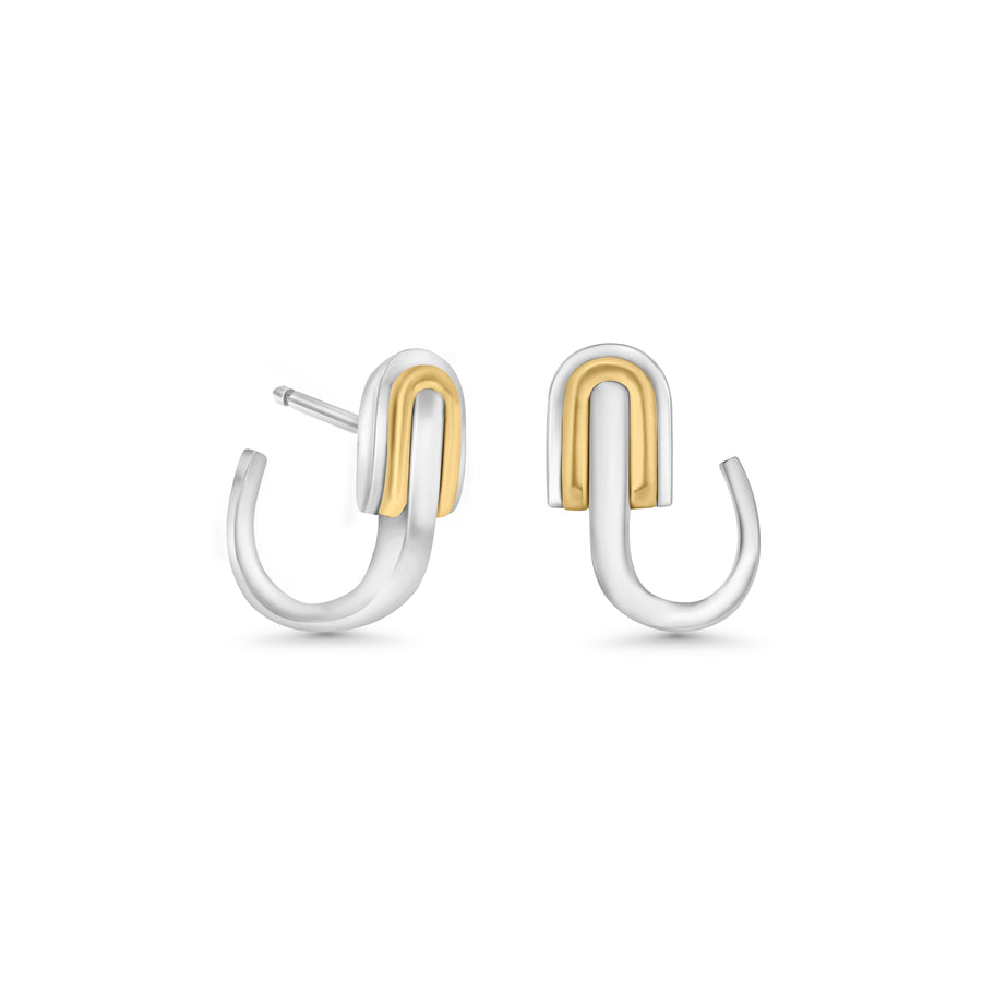 U Huggie Earrings