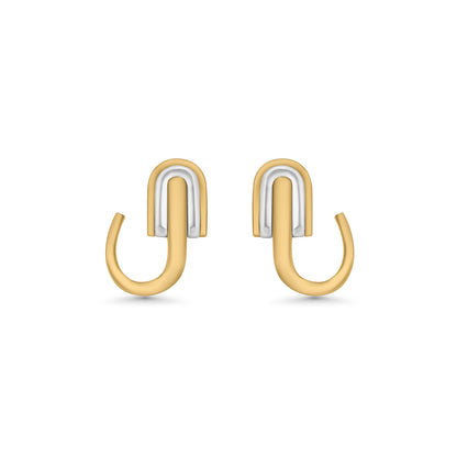 U Huggie Earrings