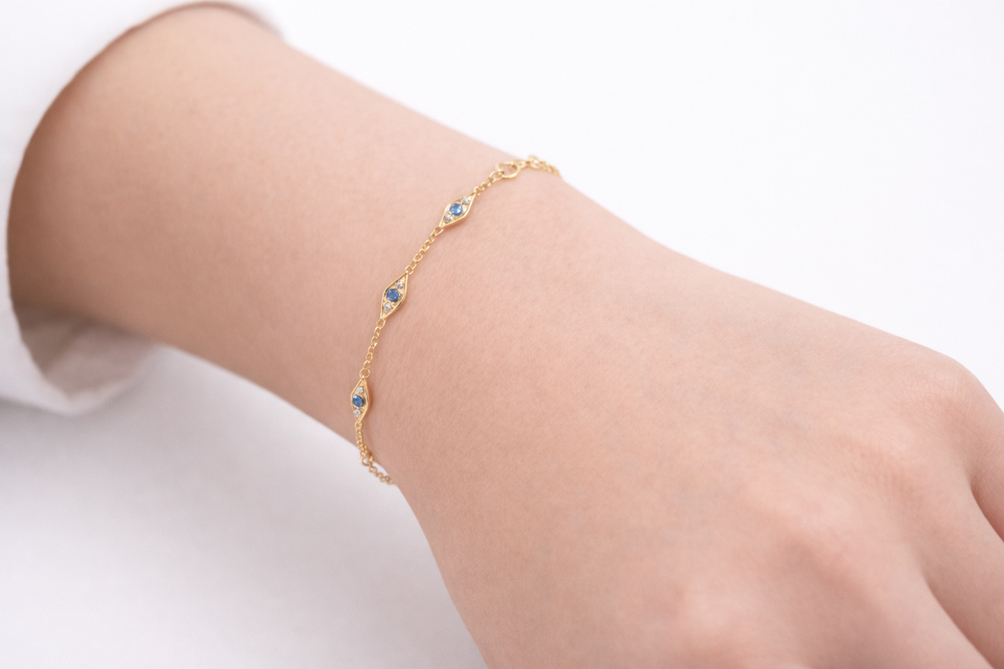 Evil Eye Link Bracelet