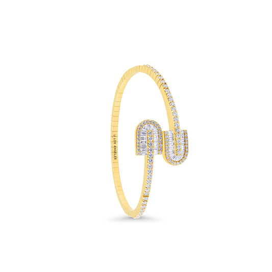 U Duo Baguette Maxi Bangle