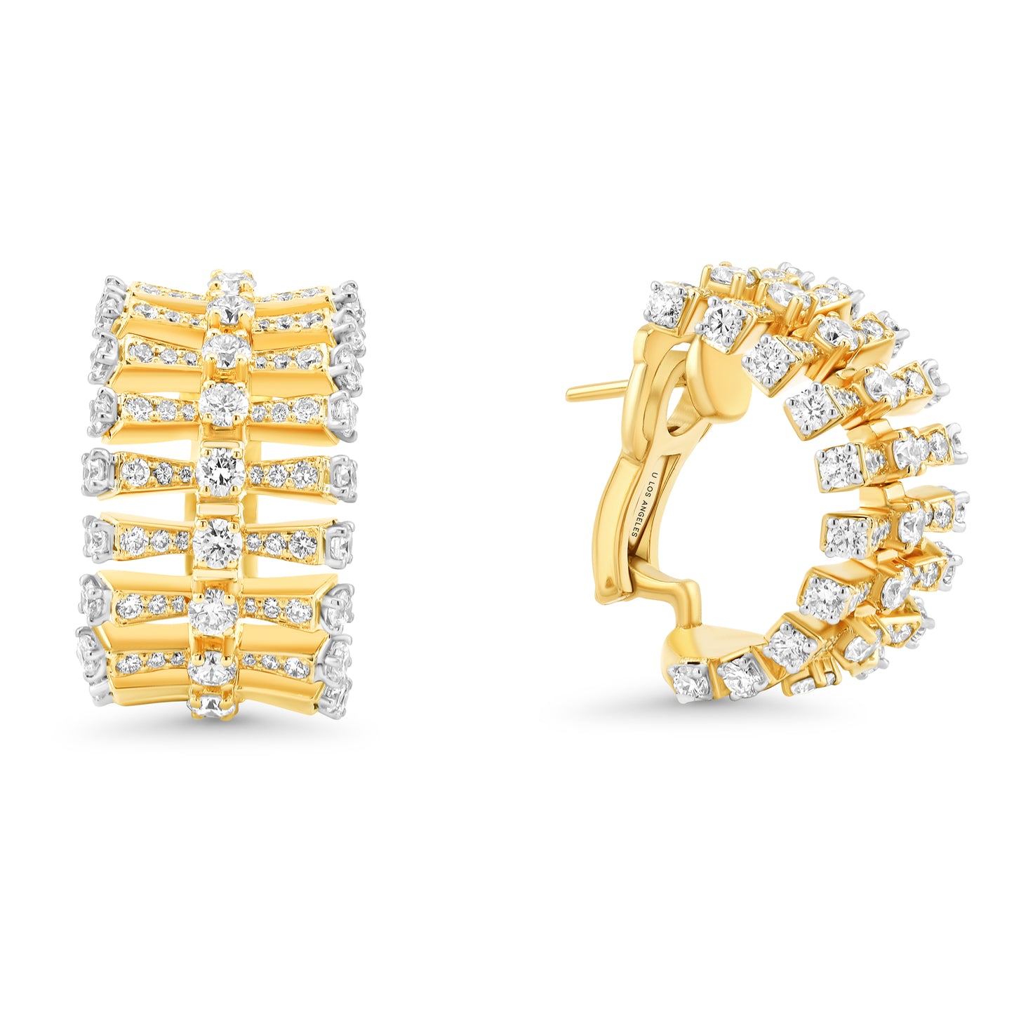 The Sunset Pavé Earrings