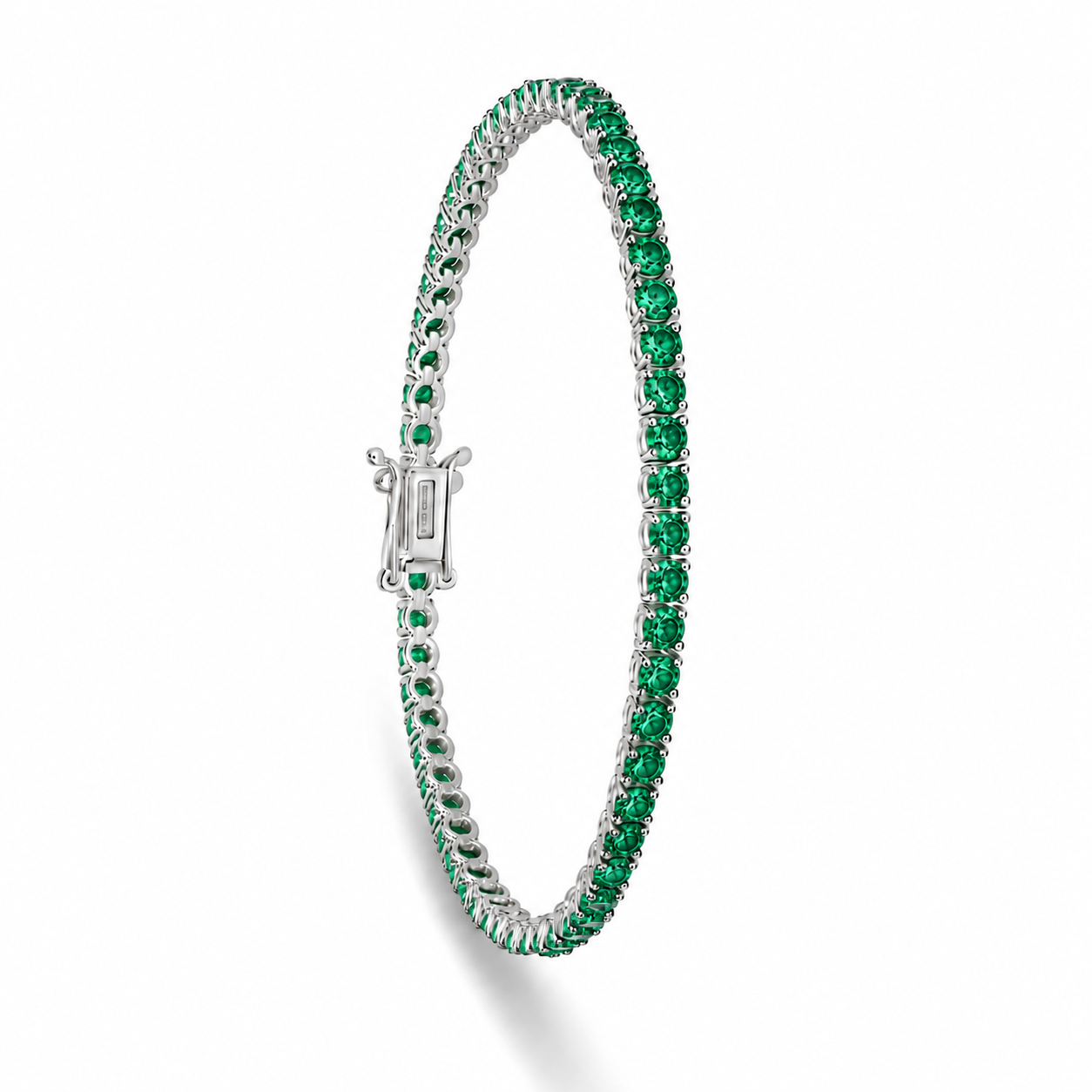 Emerald Tennis Bracelet