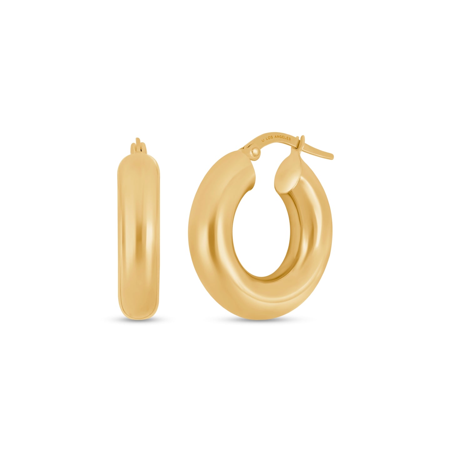5mm Gold Hoops