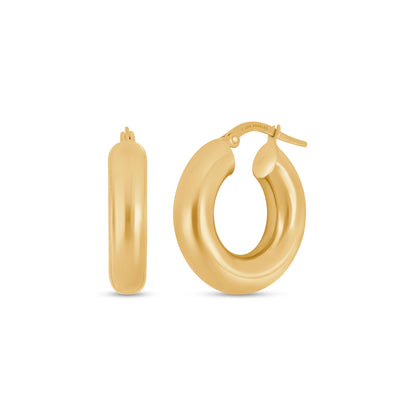 5mm Gold Hoops