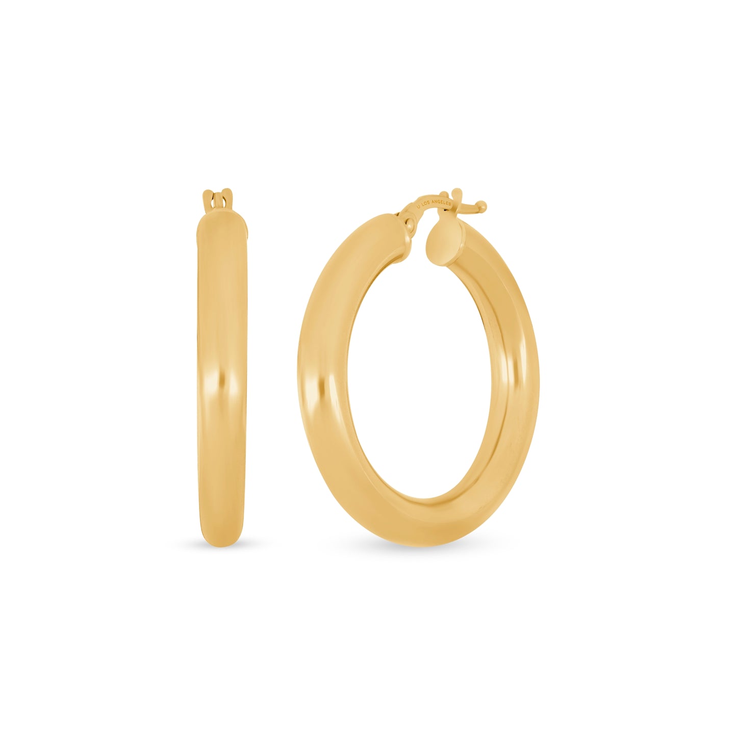 5mm Gold Hoops