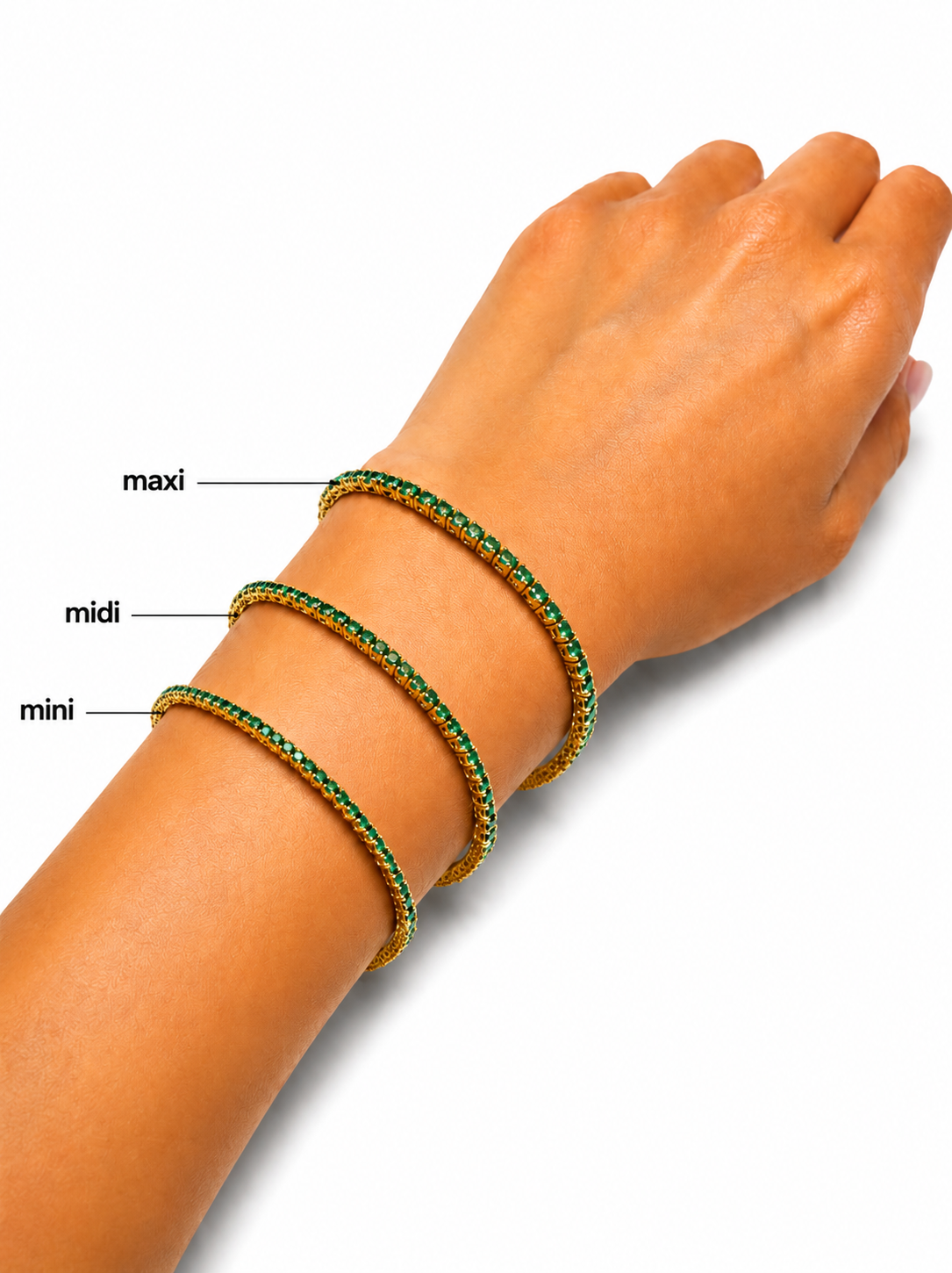 Emerald Tennis Bracelet