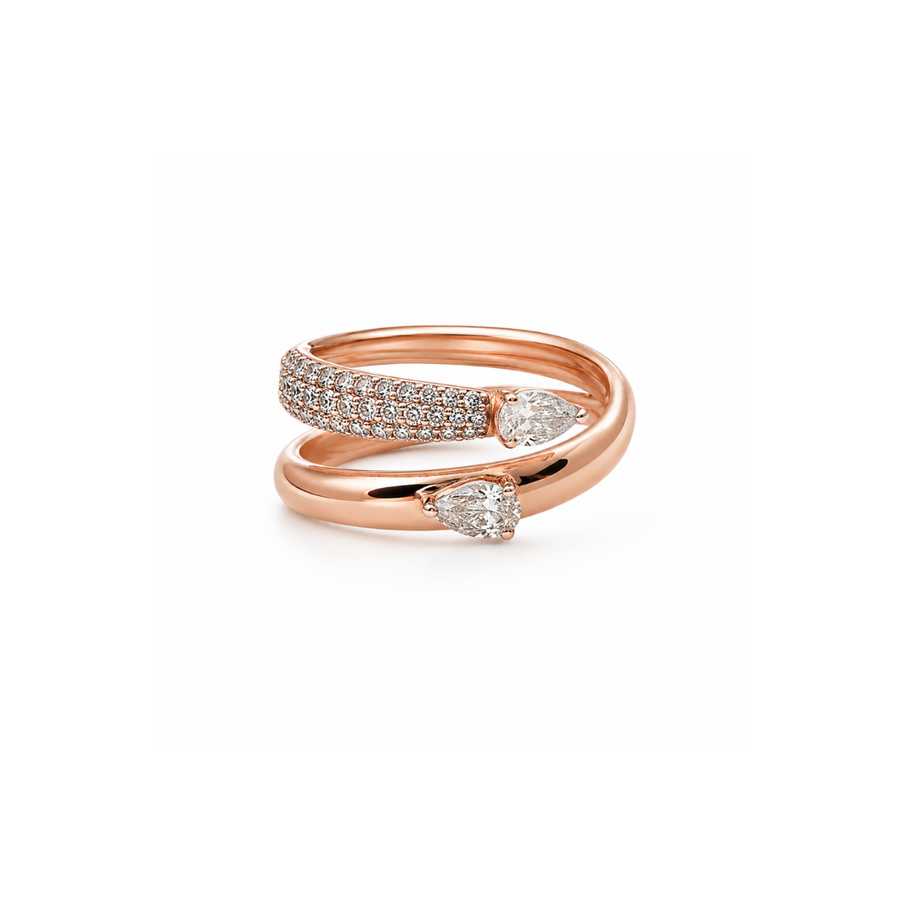 Diamond Wrap Ring