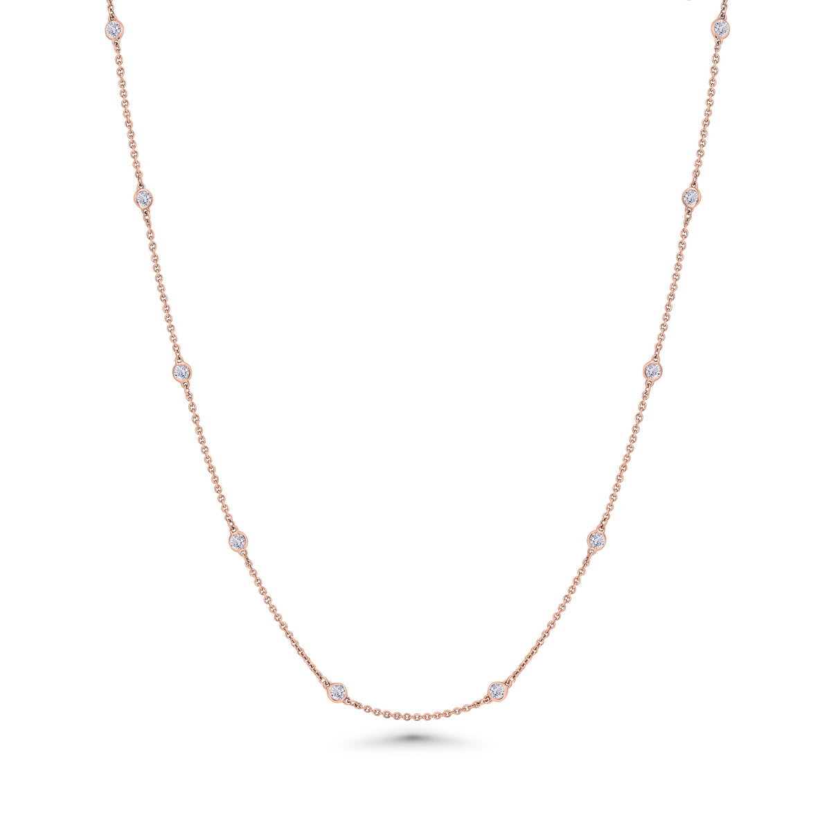 Bezel Charm Necklace
