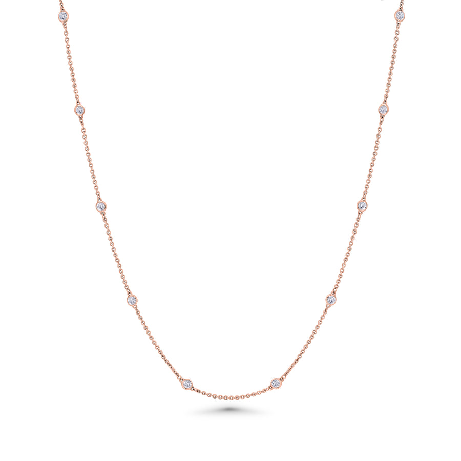 Bezel Charm Necklace