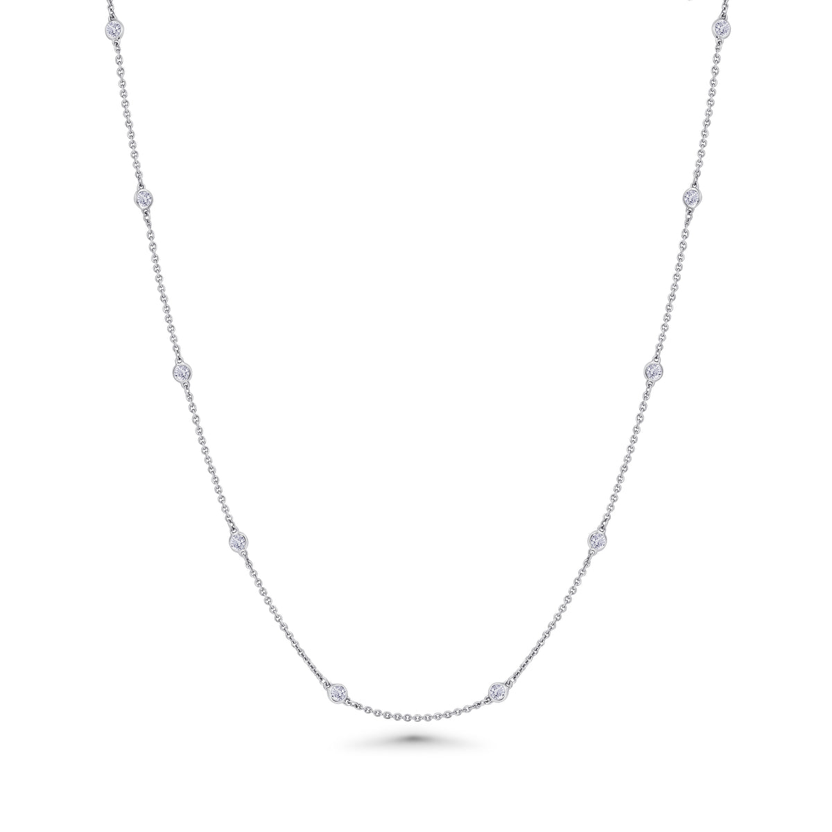 Bezel Charm Necklace