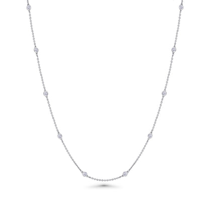 Bezeled Charm Necklace