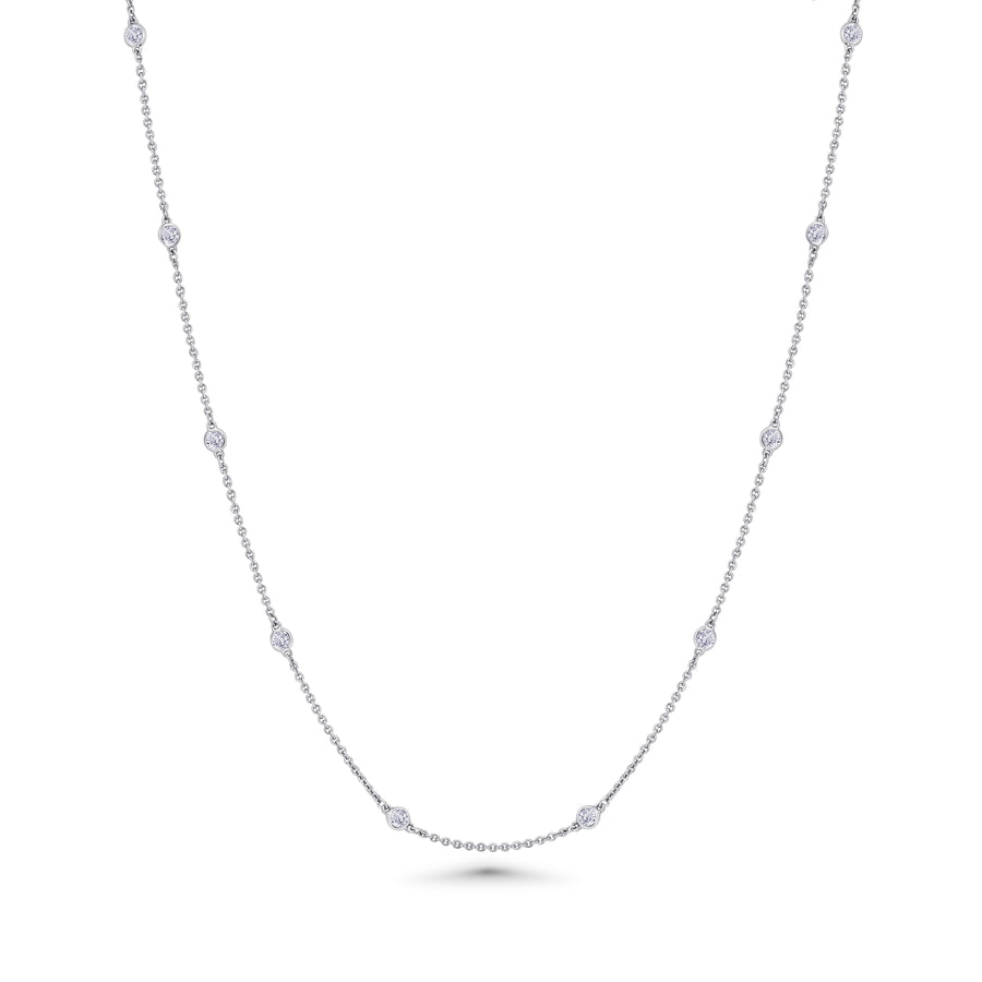 Bezel Charm Necklace