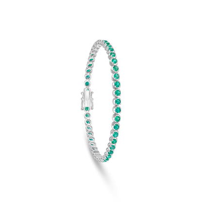 Beverly Emerald Tennis Bracelet