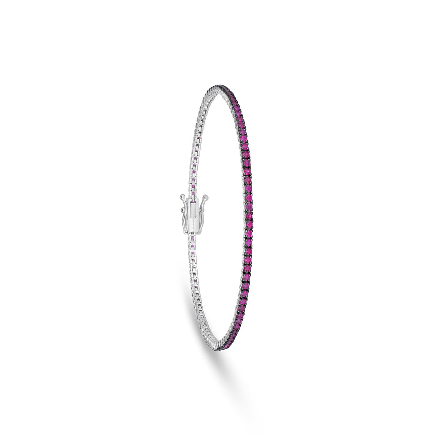Ruby Tennis Bracelet