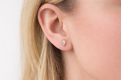 Marquise Diamond Studs